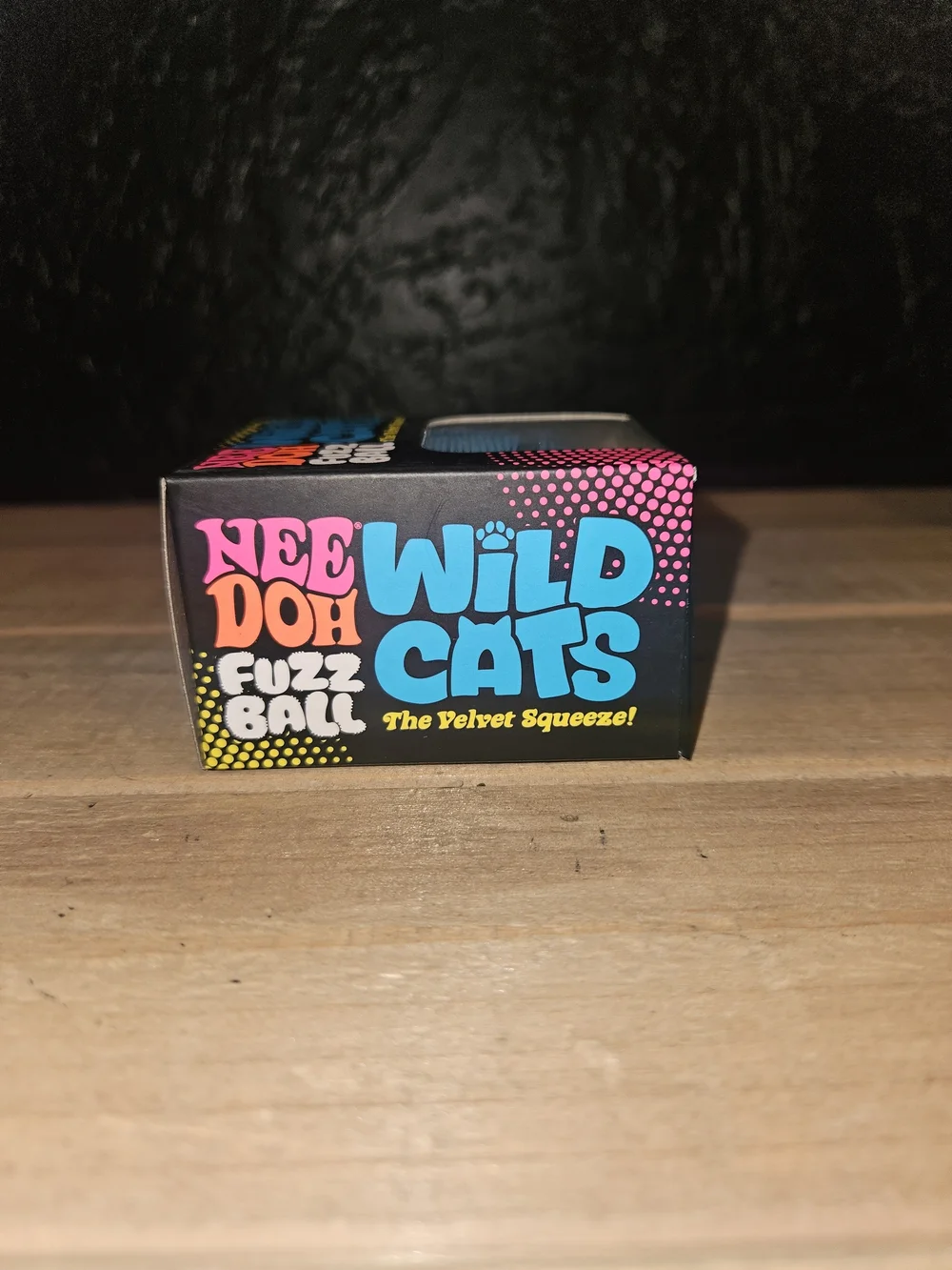 BLUE Fuzz Ball Wild Cat Needoh